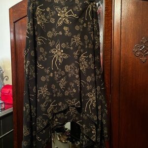 Thorn & Fable Asymmetrical Maxi Skirt